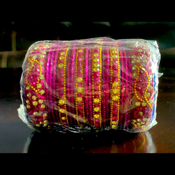 Intricate Two Hand Bangle Set - Picture 3 of 4